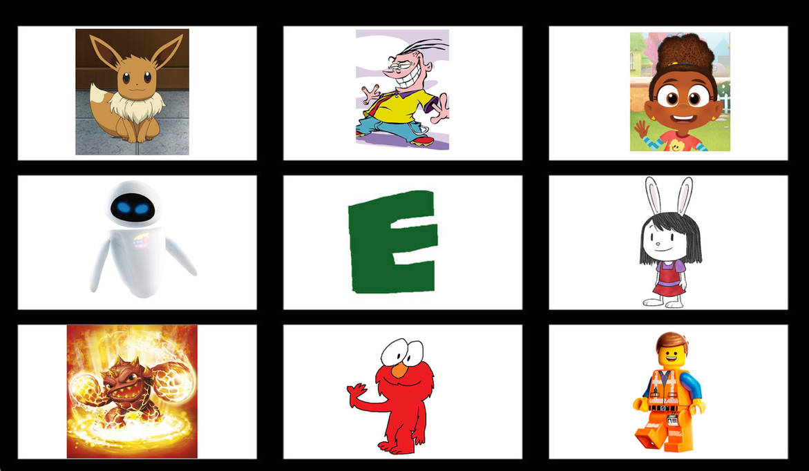 ChloeDH1001's Favorite Letter E Characters by ChloeDH1001 on DeviantArt