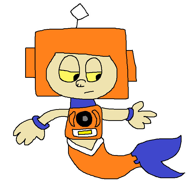 MerMay 2023 Day 5 - Robot Fan Merboy by ChloeDH1001 on DeviantArt