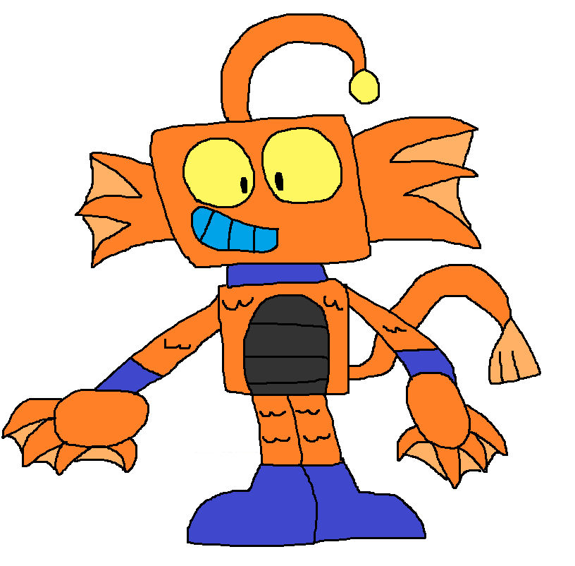 Reg's Fish Scale Form by ChloeDH1001 on DeviantArt