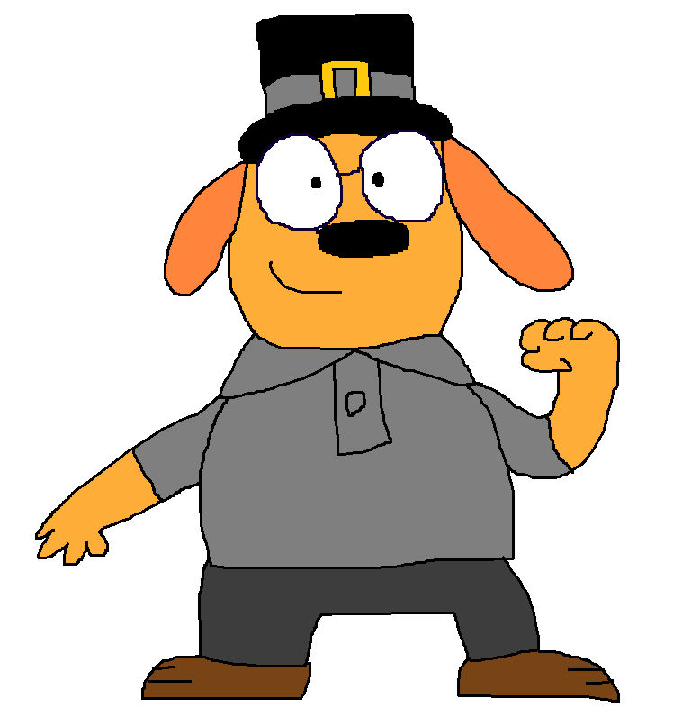 Deviantart Gif Ruff Ruff Ruffman in Thanksgiving 2023 look by ChloeDH1001 on DeviantArt