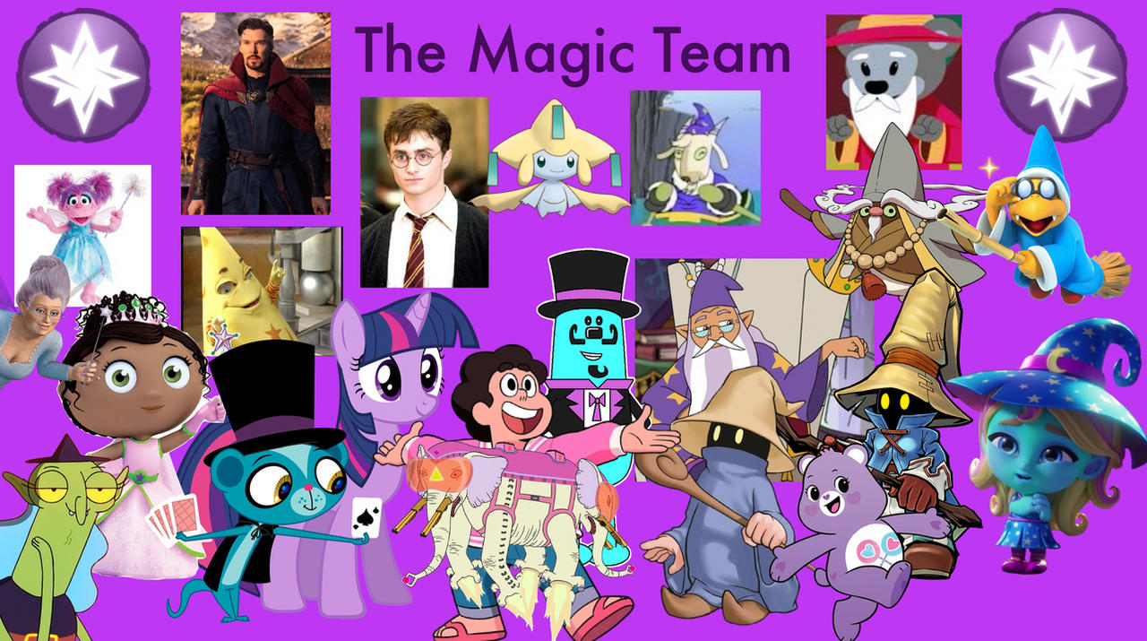 The Magic Team by ChloeDH1001 on DeviantArt