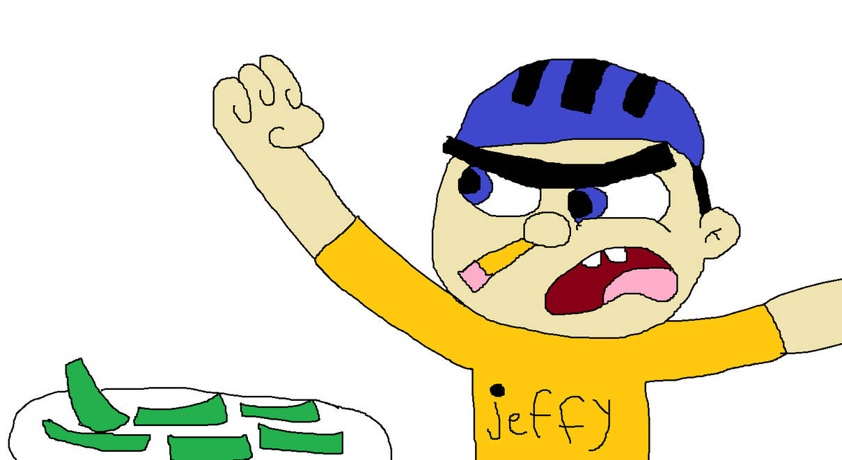 Jeffy is very angry with green beans by ChloeDH1001 on DeviantArt