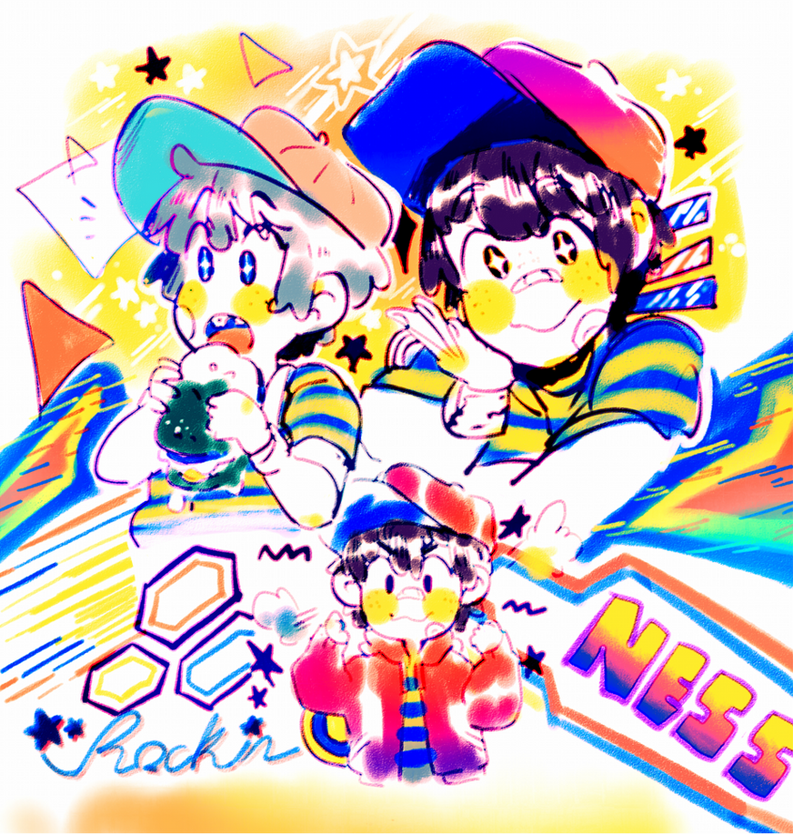 ness!!! by peachcosmos on DeviantArt