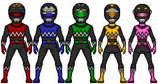 Shadow Rangers Lost Galaxy by RobertYJ on DeviantArt