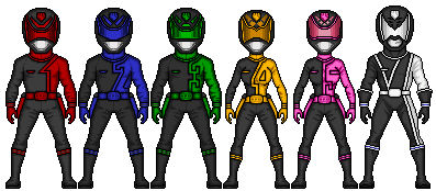 Shadow Rangers SPD by RobertYJ on DeviantArt