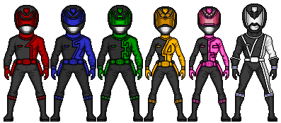 Shadow Rangers SPD by RobertYJ on DeviantArt