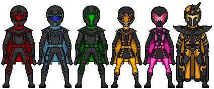 Shadow Rangers Mystic Force by RobertYJ on DeviantArt