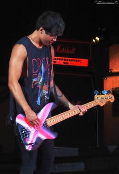 Photo: Calum and his bass