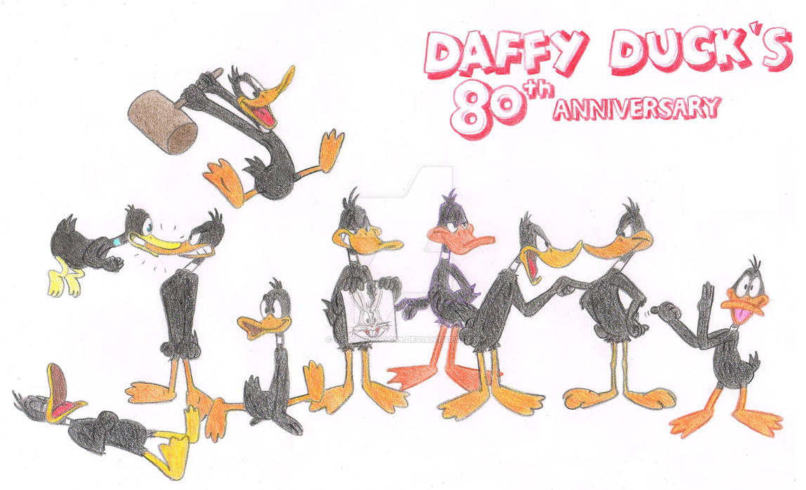 The Many Styles of Daffy Duck by WhatsUpDoc99 on DeviantArt