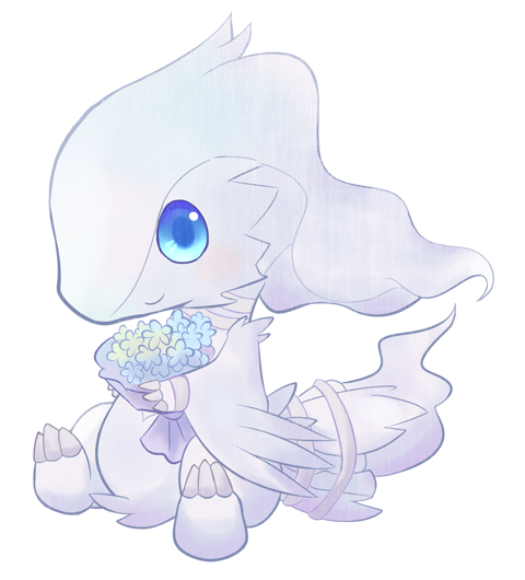 Pokemon Shiny Cute Reshiram