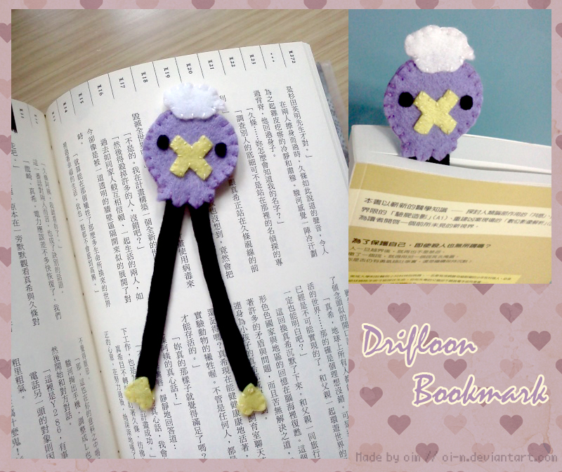 Drifloon bookmark