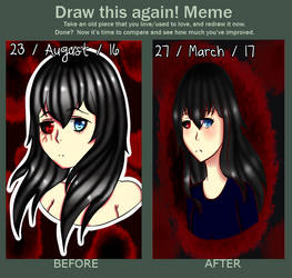 Draw this again! Meme [Ayumu Chihiro]