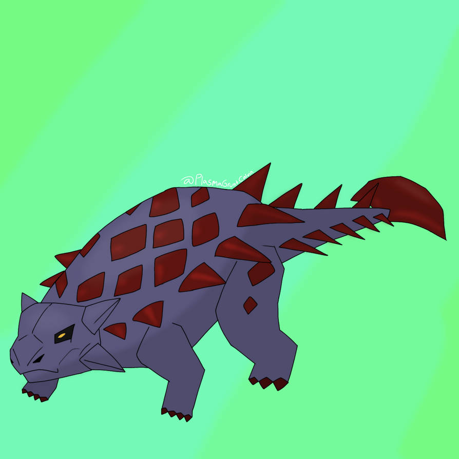 Goyle (Fossil Fighters) by PlasmaGruntCalvin on DeviantArt