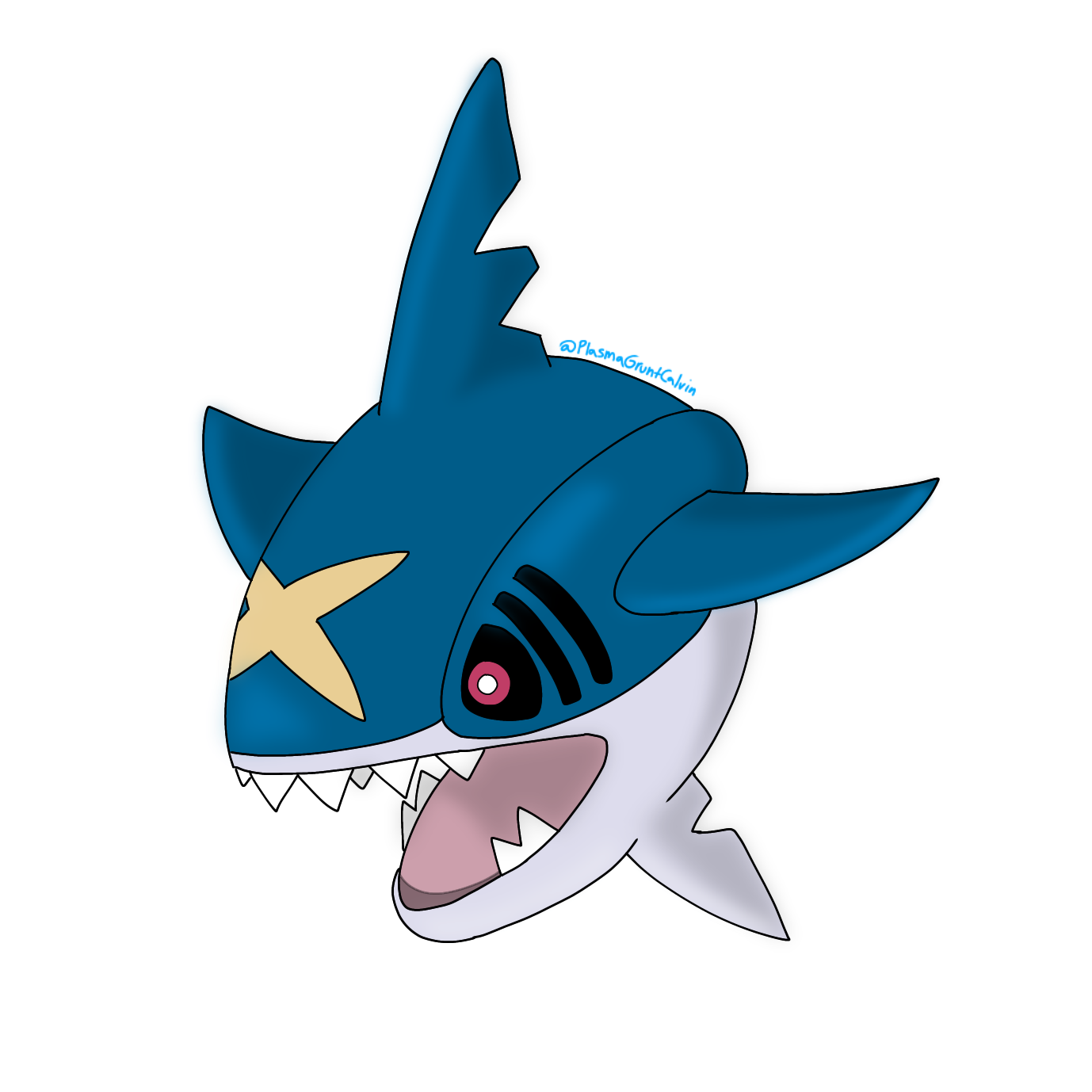 Sharpedo Body Sharpedo by PlasmaGruntCalvin on DeviantArt