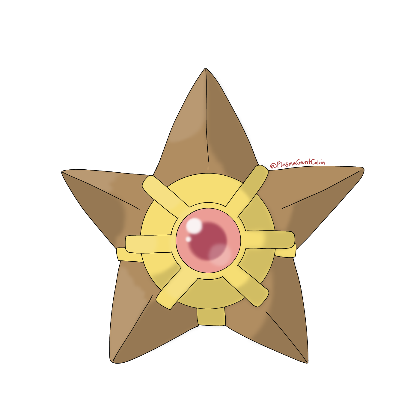 Starrynu Staryu by PlasmaGruntCalvin on DeviantArt