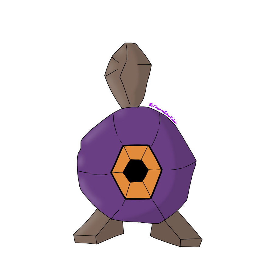 Shiny Roggenrola by PlasmaGruntCalvin on DeviantArt