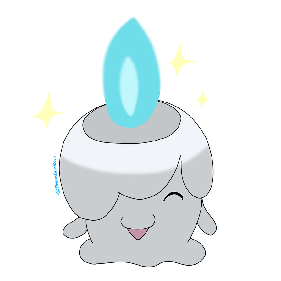 Shiny Litwick by PlasmaGruntCalvin on DeviantArt