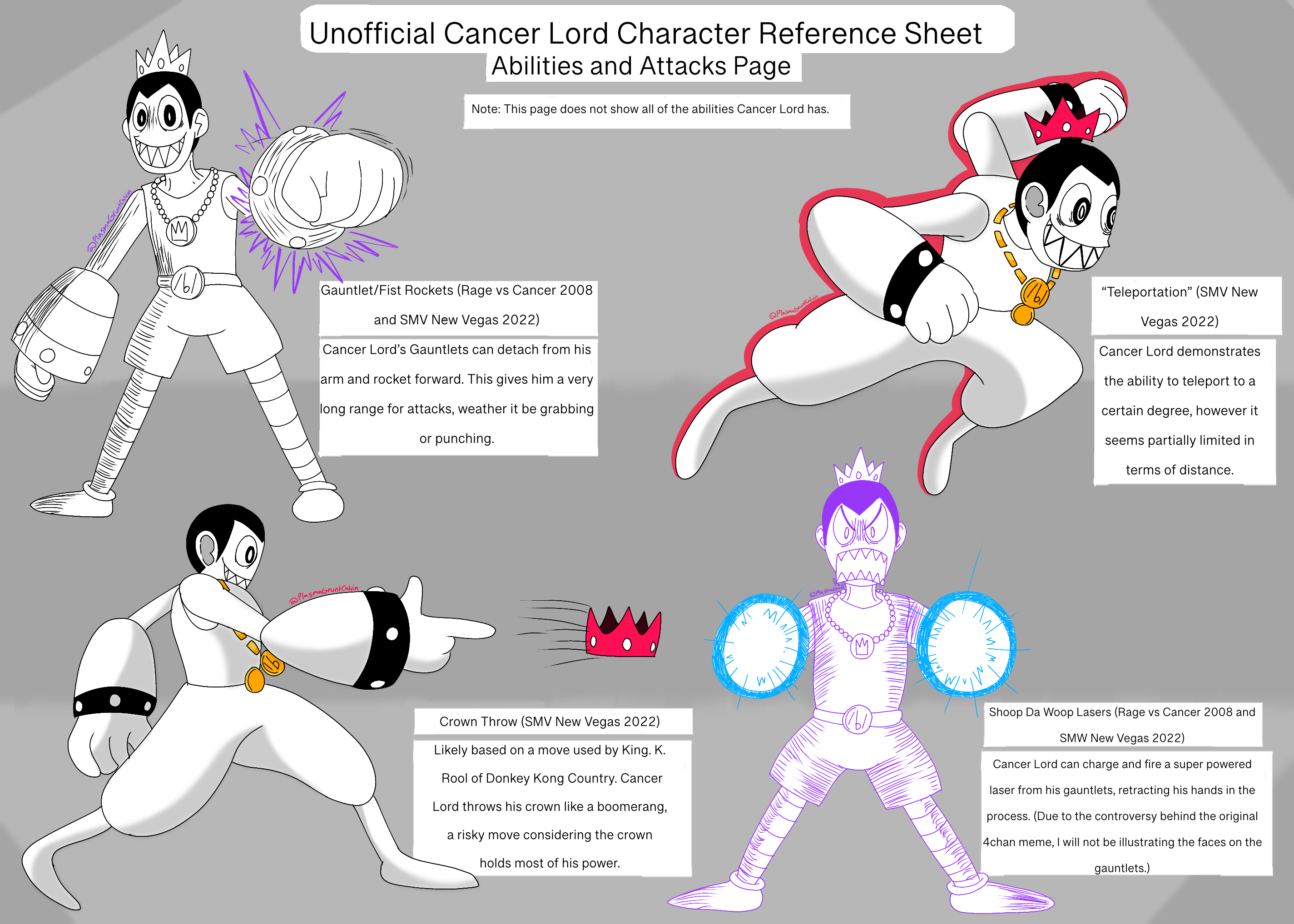 Cancer Deviantart Unofficial Cancer Lord Reference (part 2) by PlasmaGruntCalvin on ...