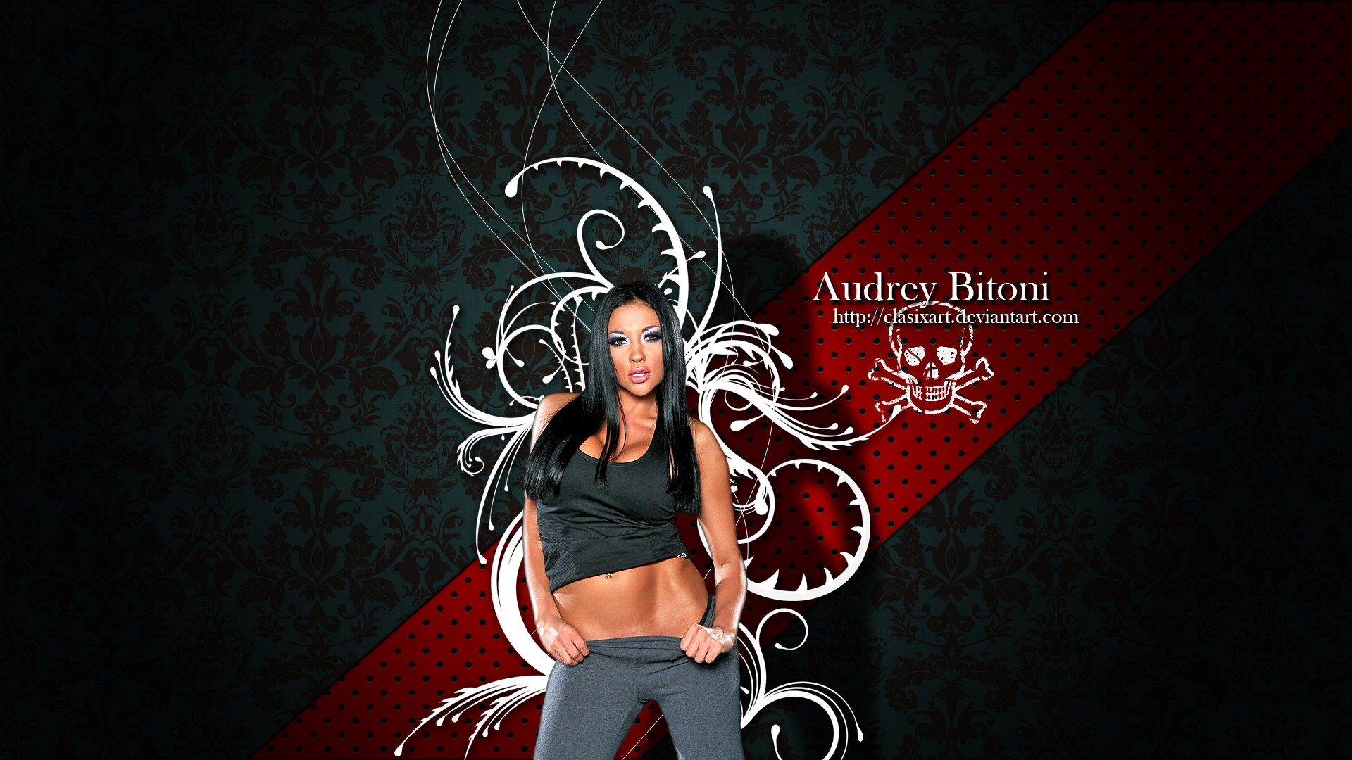 Audrey Bitoni By Clasixart On Deviantart