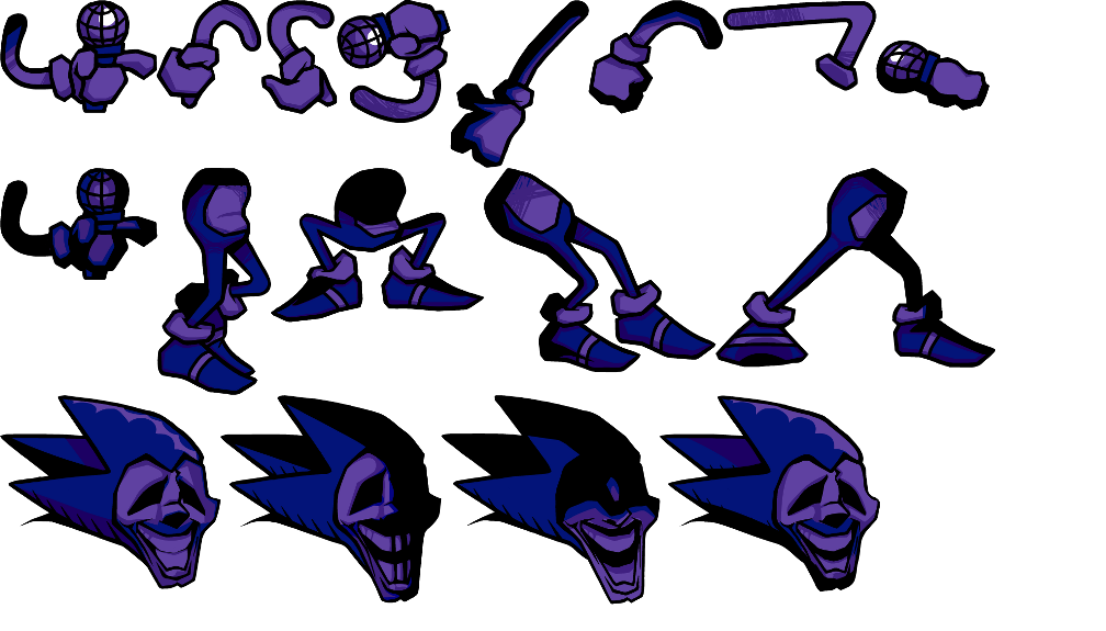 Majin Sonic sprites in my style by TFagames on DeviantArt