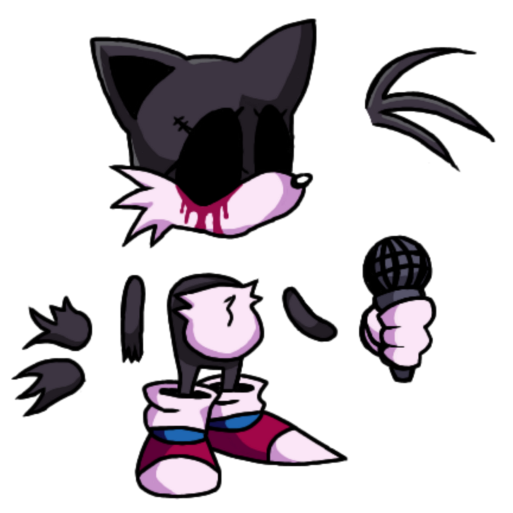 some sonic.exe sprites by JustGian012 on DeviantArt