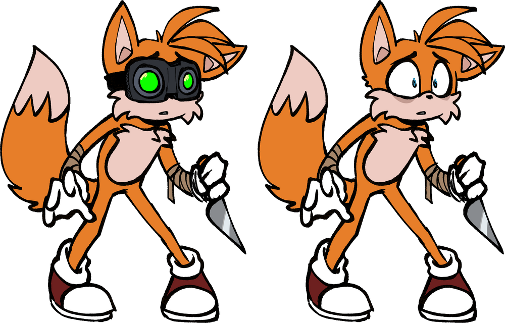 fight or flight tails by SonicJrthecoolest on DeviantArt