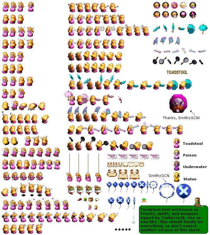 SMRPG Peach by SonicJrthecoolest on DeviantArt