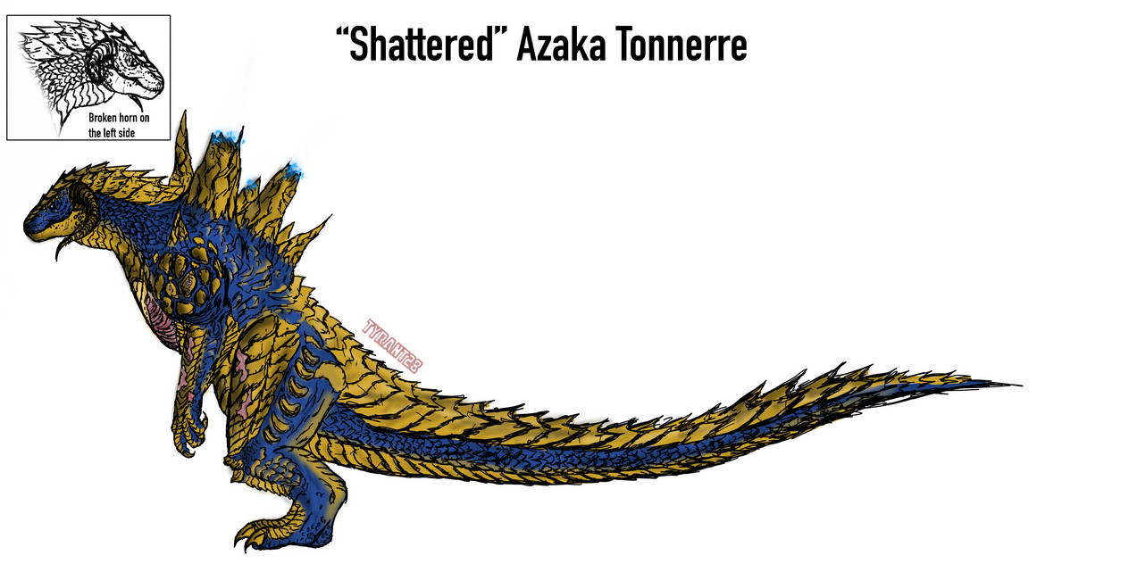 Azaka Target Azaka Tonnerre Basic Ref. Sheet (Shattered Ver.) by Tyrant28 on DeviantArt