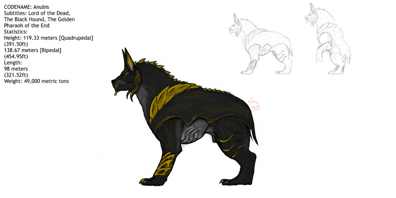 Anubis Basic Ref. Sheet by Tyrant28 on DeviantArt