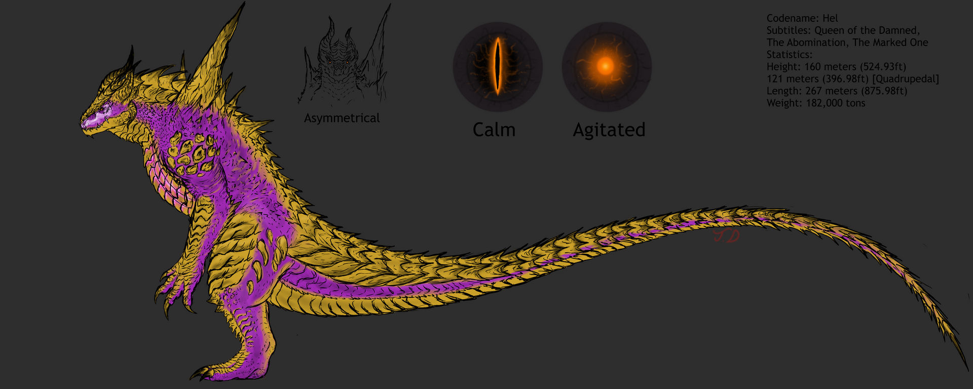 Hel Basic Ref. Sheet by Tyrant28 on DeviantArt