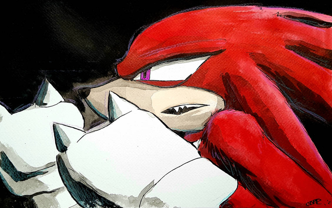 Knuckles Rage Rage by MaxsMonsters on DeviantArt