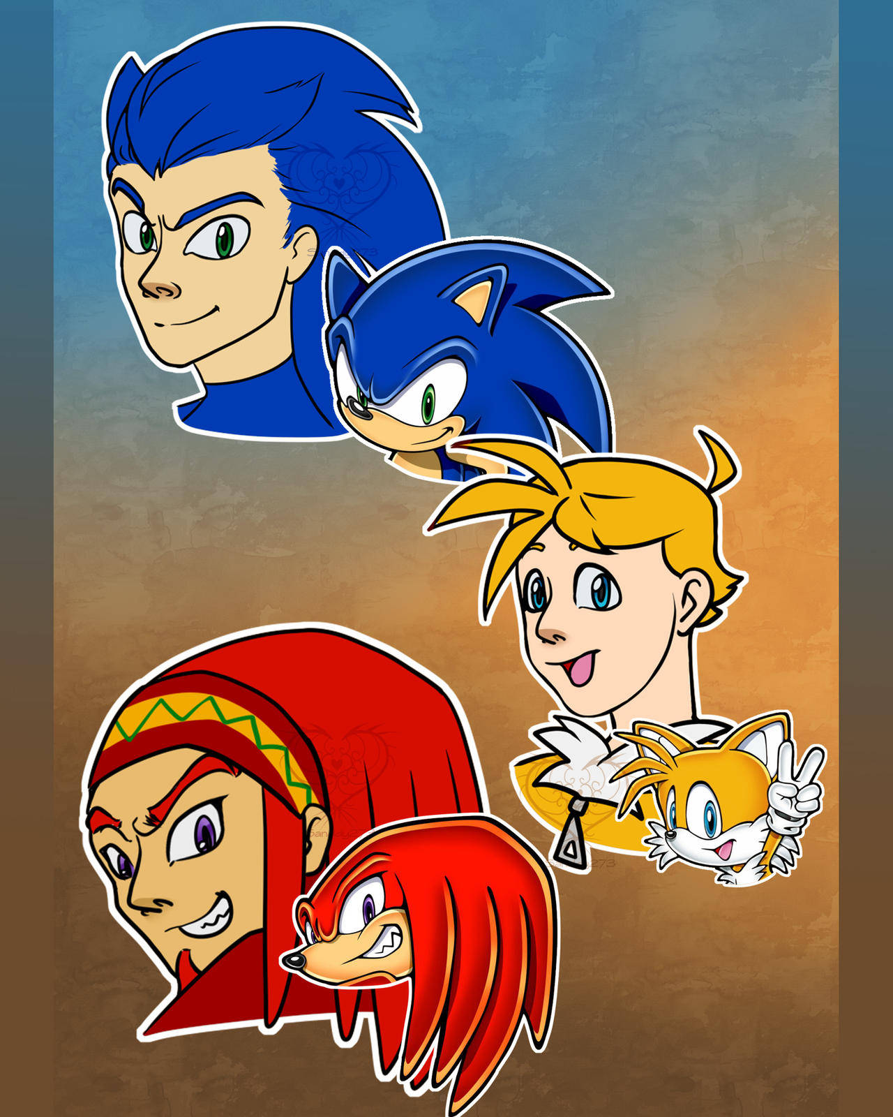 Characters Humans Sonic characters as humans 3 by Sanddy273official on DeviantArt