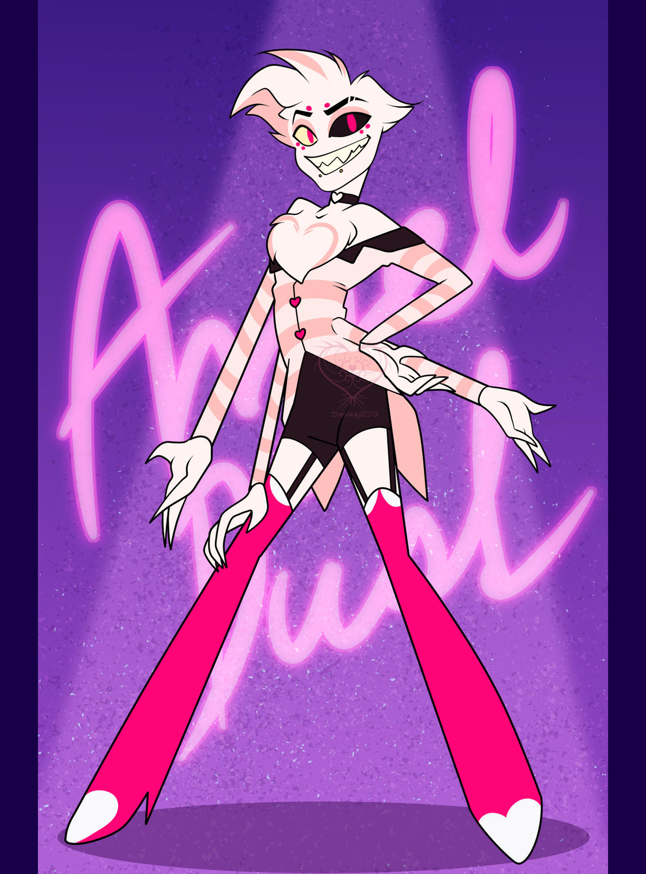 Angel Dust Riding Angel Dust by Sanddy273official on DeviantArt