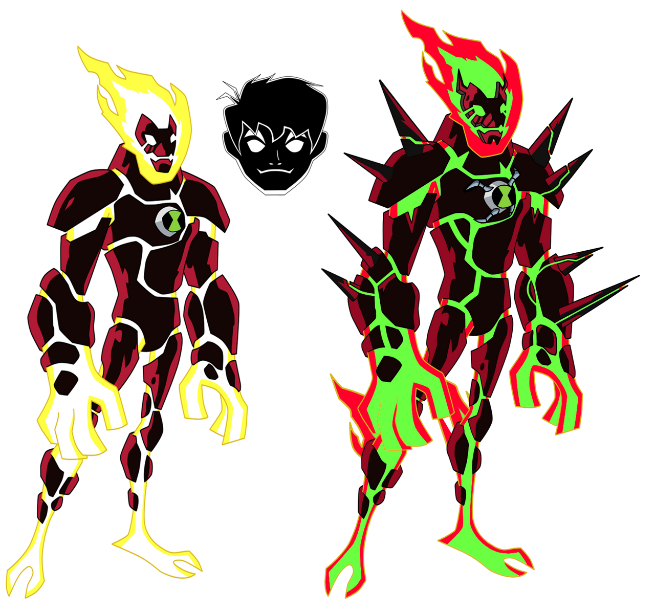 Ben 10 Ultimate Omniverse | Ultimate Heatblast by KaizerToon on DeviantArt