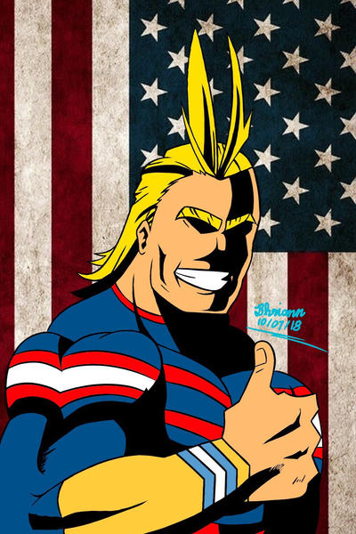 All Might Border All Might by GameTrooper on DeviantArt