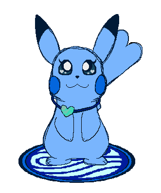 Water Pikachu by Asteria148 on DeviantArt