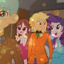 My date in the fall formal with Rarity