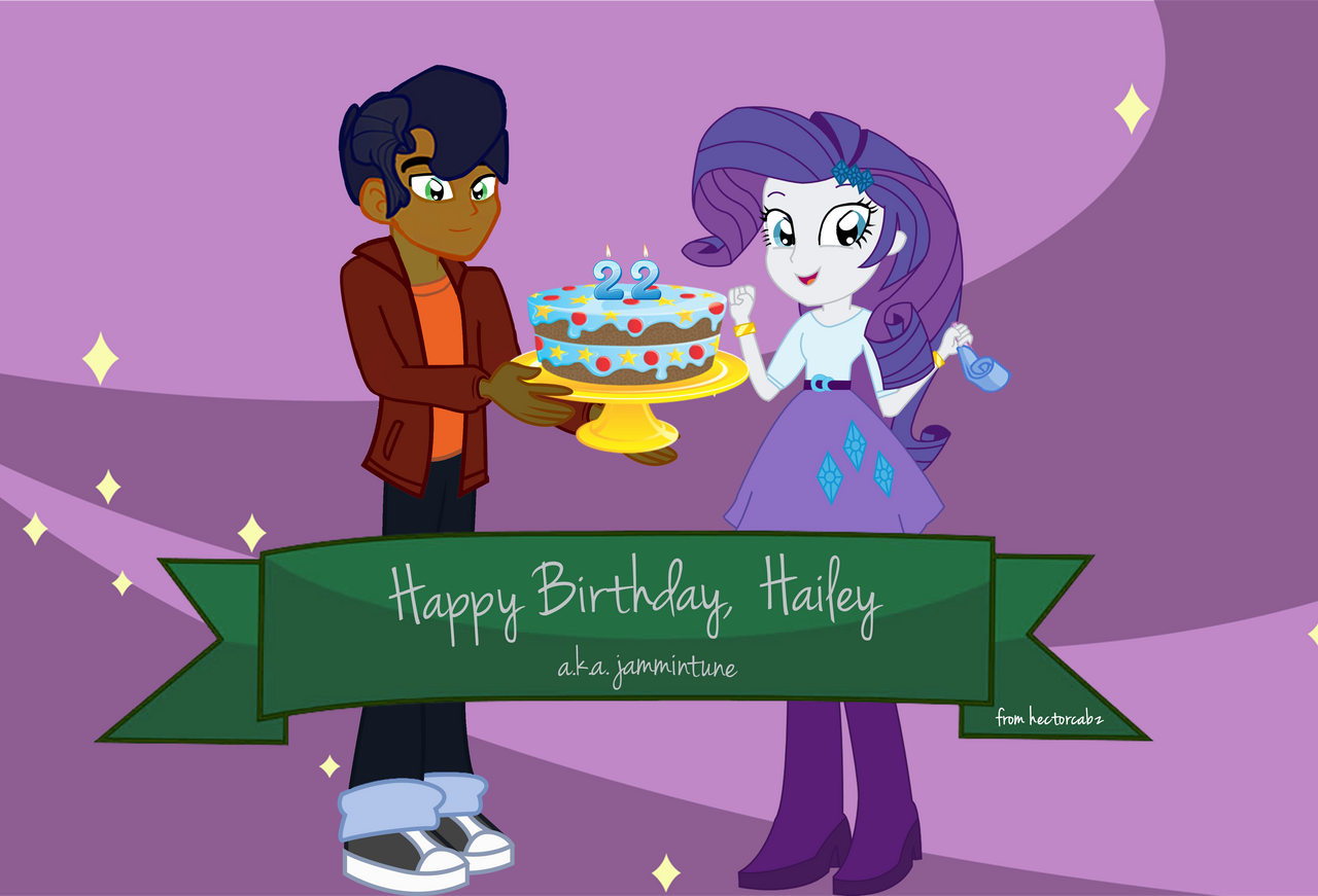 Happy 22nd Birthday, Hailey (a.k.a. jammintune)