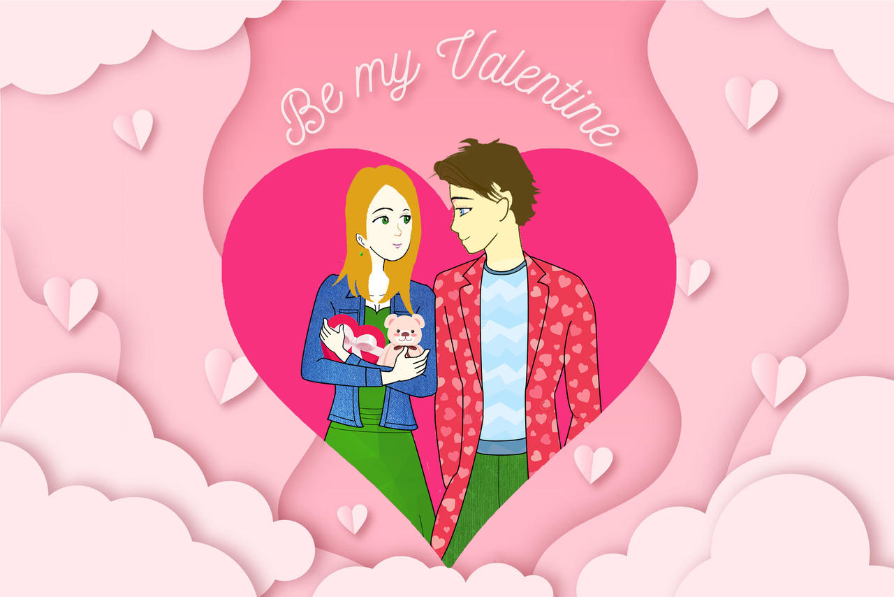 Hector and Krissa's Valentine Greeting Card 2023 2