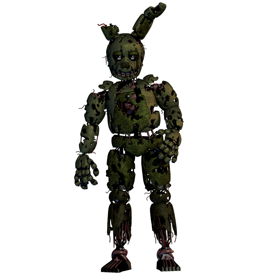 Springtrap Render by willamraggy on DeviantArt
