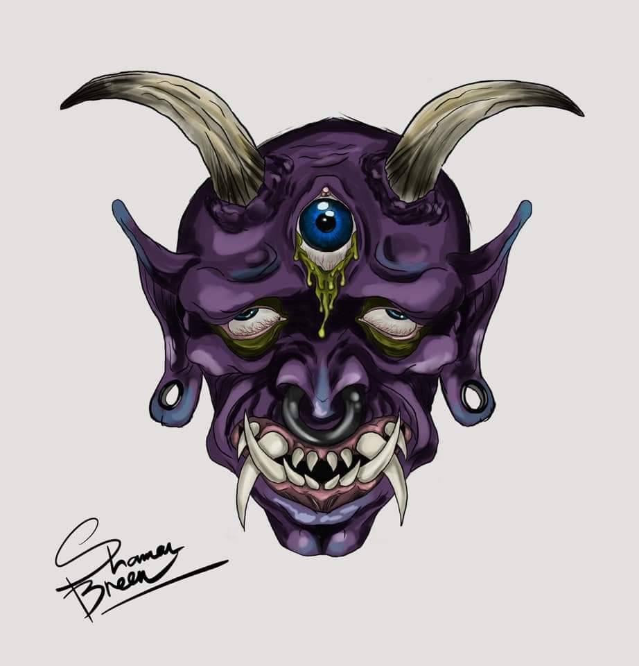 Purple Oni