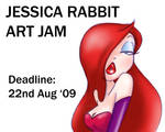 August Art Jam: Jessica Rabbit by mashi