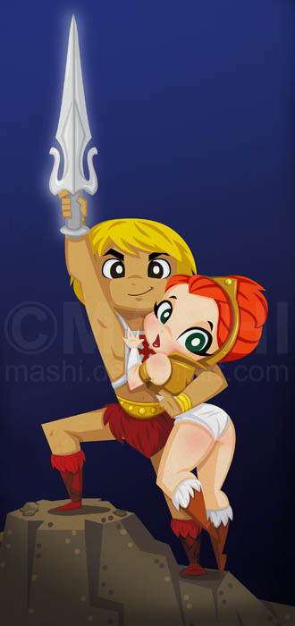 He-Man and Teela