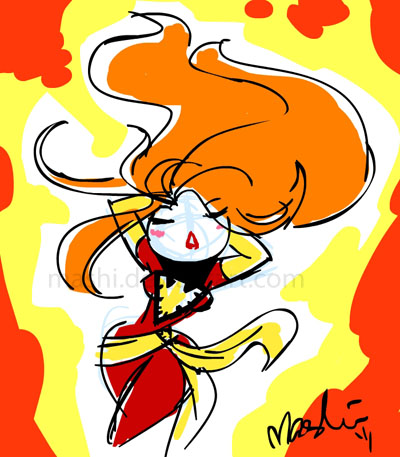 Pheonix Doodle