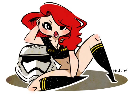 Stormtrooper Pinup