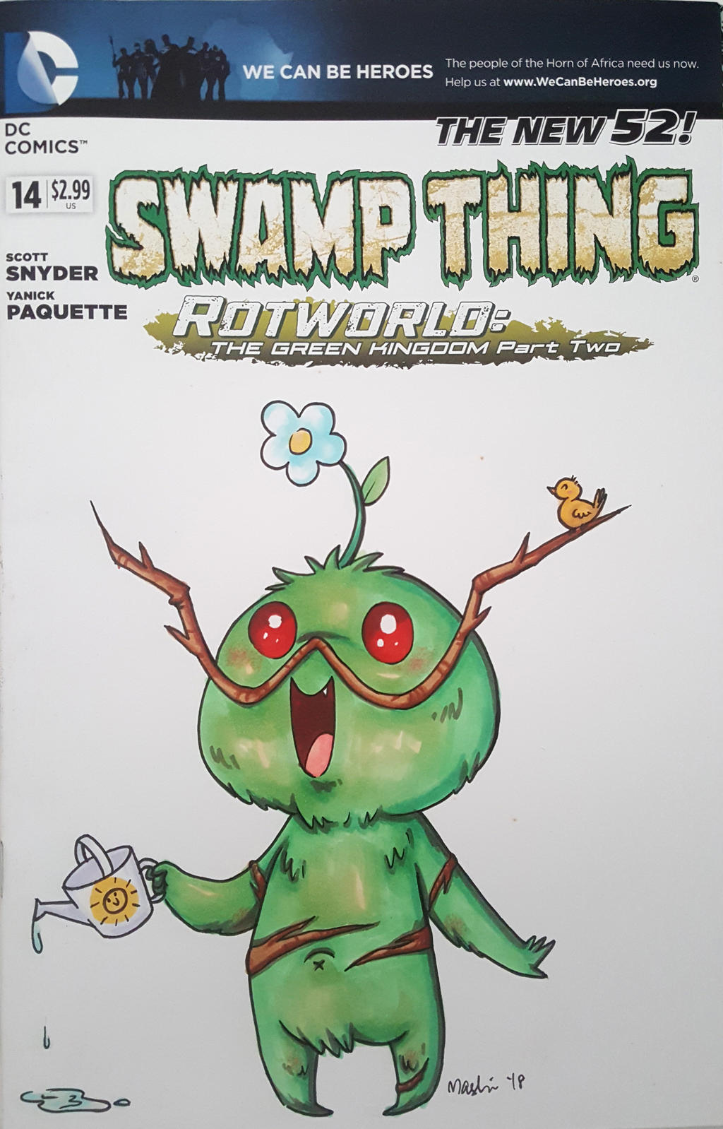 Chibi Swamp Thing