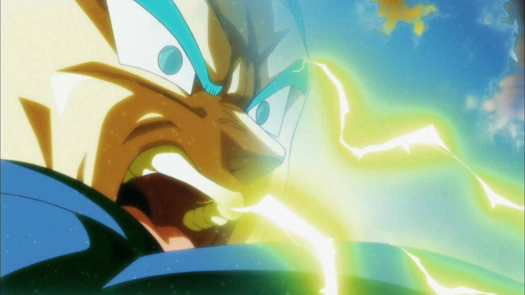 Goku Super Saiyan Blue Full Power In Ep 122 - Goku Ssj Blue Full