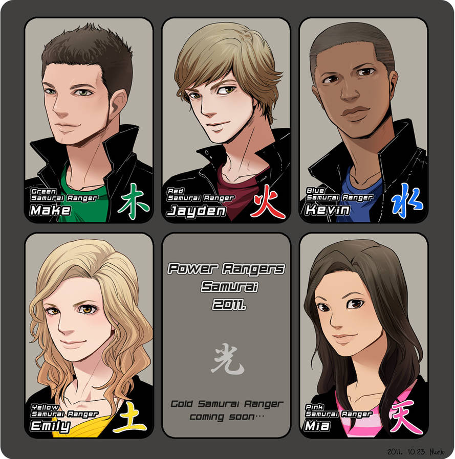 Power Rangers samurai by gigoro5656 on DeviantArt