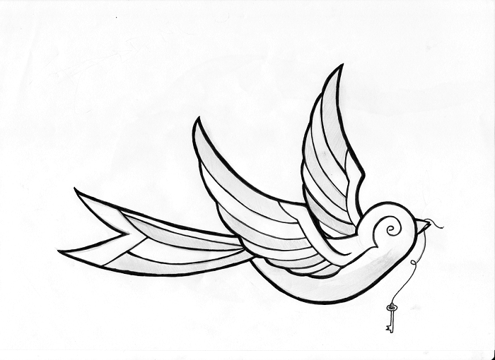 Bird Tattoo Design by JW2011 on DeviantArt Bird Tattoo Design by JW2011 on DeviantArt
