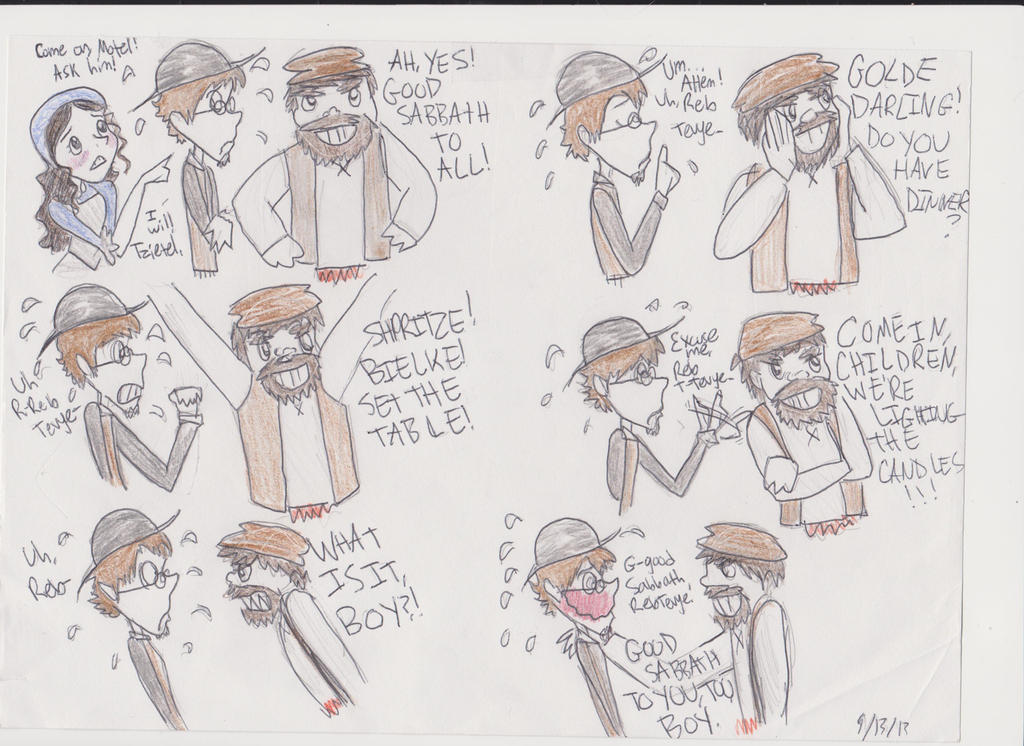 FIDDLER ON THE ROOF! by MissStrangeness1 on DeviantArt